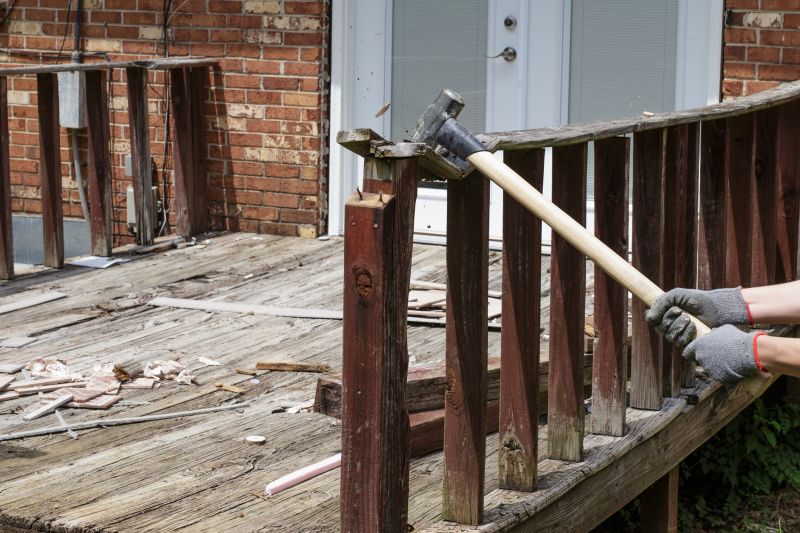 Walkway Demolition detail