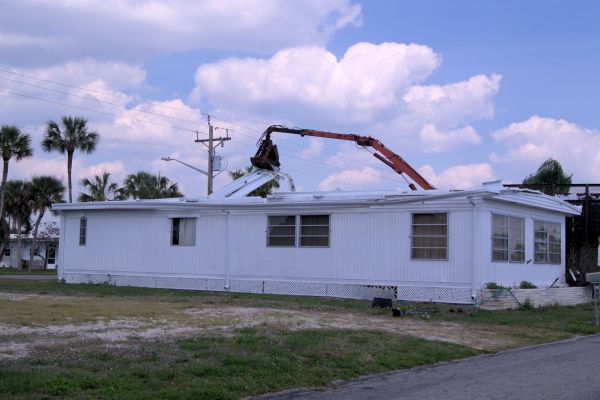 Mobile Home Demolition in Ellijay