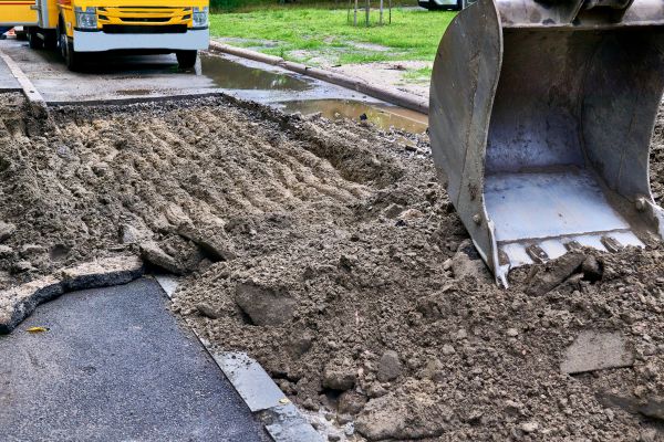 Blacktop Removal in Ellijay