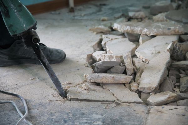 Concrete Floor Removal in Ellijay