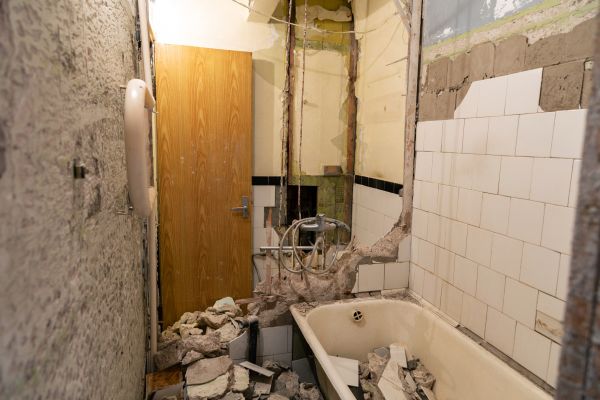 Shower Tile Demolition in Ellijay